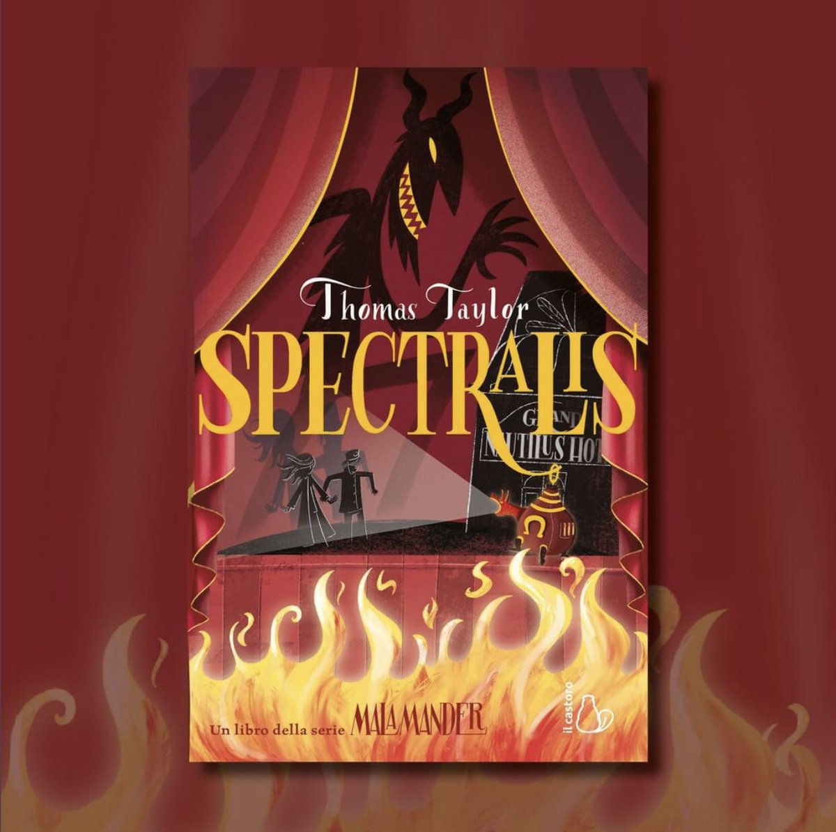 ThomasHTaylor's tweet photo. Well, the Italian cover (and title!) for #shadowghast is something a bit special. #spectralis! https://t.co/PpIn8wvQdZ