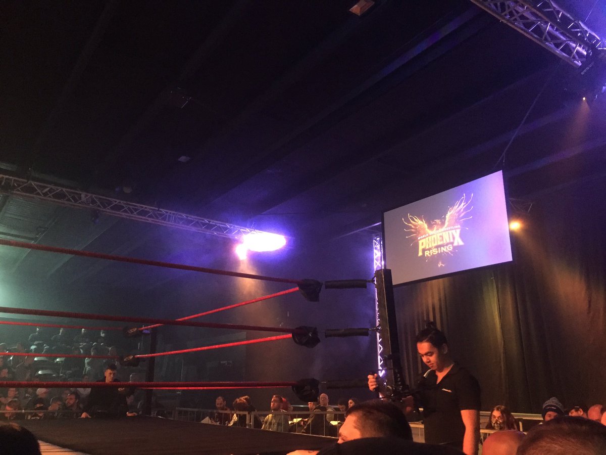 RUZA1234's tweet photo. I miss it already! Can’t wait for next time! It was so much fun and has me hyped about the future of wrestling here in Aus! @WSWWrestlingAUS #Melbourne #BothNights #PhoenixRising https://t.co/aN1y16TKiV