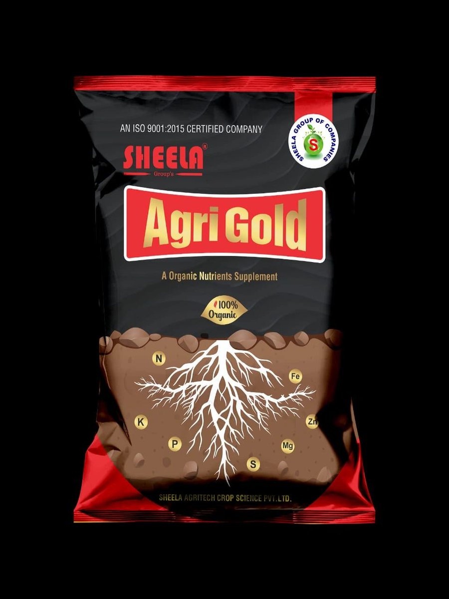 Sheelagroups's tweet photo. Sheela Agri Gold is an organic soil nutrient supplement for all types of plants and crops. It is a combination of many types of soil nutrients like N, P, K, Fe, and more. It is very important for crop flowering, fruiting, and sustainability.

https://t.co/WednxN50lA https://t.co/grlOKkZGWP