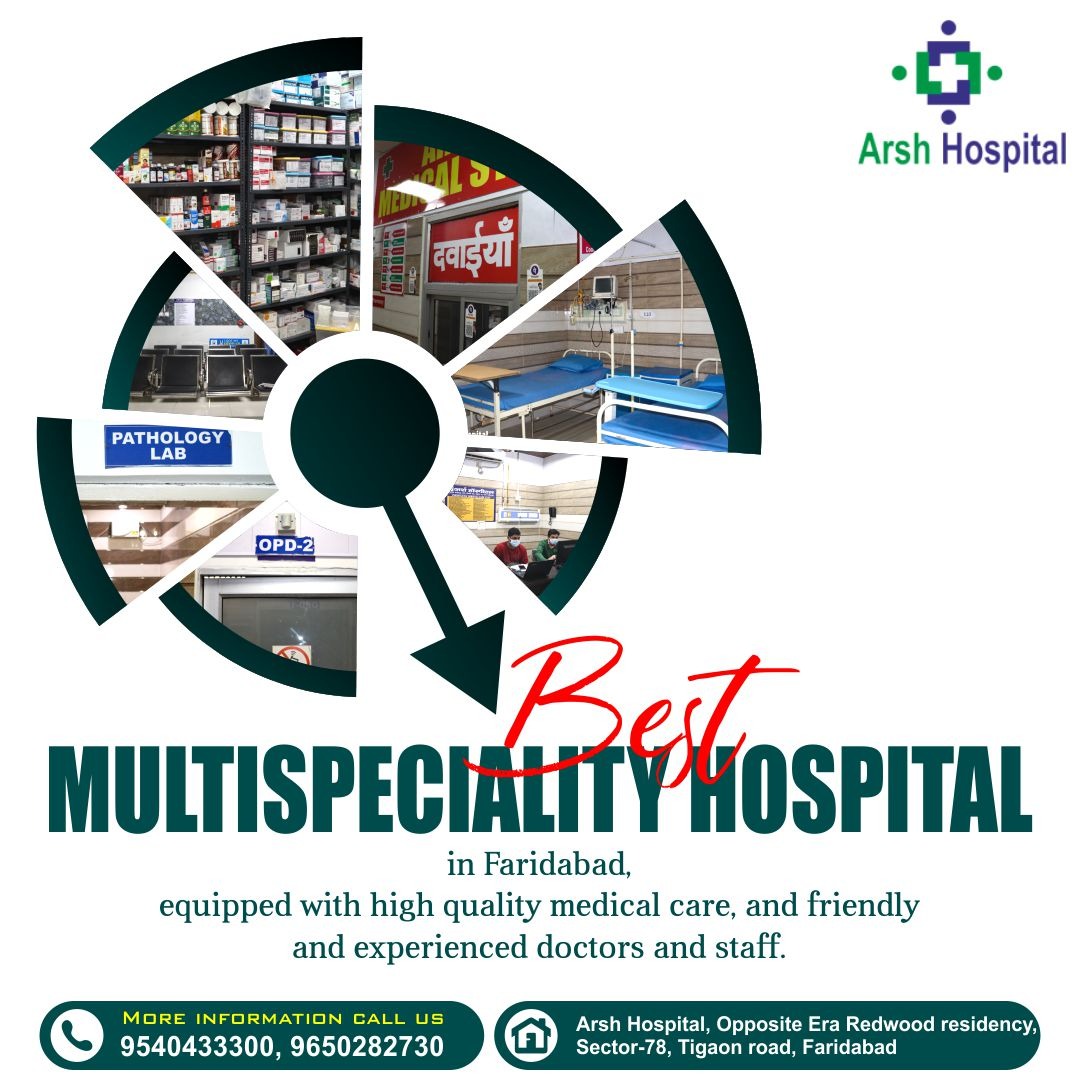 @HospitalArsh - Best multispeciality #hospital in #faridabad #COVID19 #HealthIsWealth