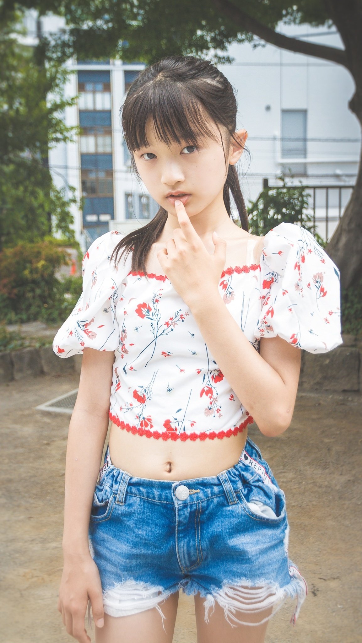 安達ほまれ　エッチ スーパースレンダーJS・安達ほまれちゃん10 『Fresh Booty１・速報』 | GAI's Portrait Photo