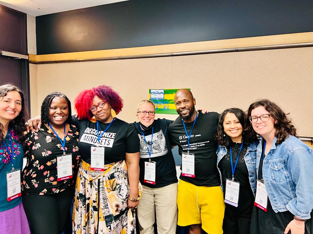 The NACRJ 8th Annual Conference in Chicago. How many practitioners research the impacts of historical trauma on restorative justice practice, both the ways in which these traumas enhance and impede our work with participants in the spaces we hold? Restorative Roots Collaborative.