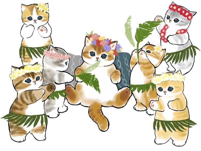 「三毛猫 花」のTwitter画像/イラスト(新着)