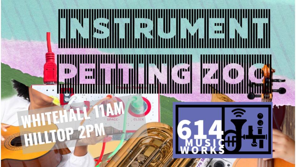 614MusicWorks's tweet photo. More #InstrumentPettingZoo s today @columbuslibrary!

Whitehall 11AM
Hilltop 2PM

Play over ten different instruments and join in a massive jam session! https://t.co/3Fy4S1eEy1