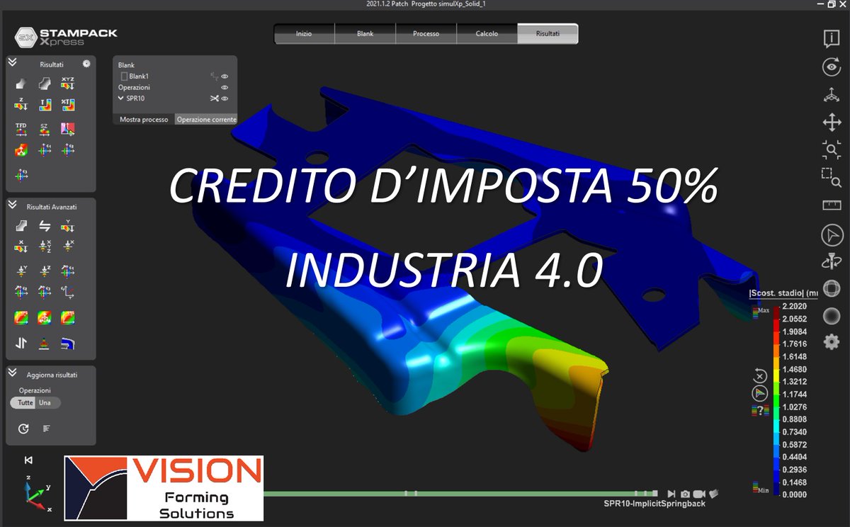 VisionForming's tweet image. l&apos;Investimento nel software di Simulazione Stampack beneficia del credito d&apos;Imposta del 50% ! Contattaci per informazioni in merito.
vision-forming.it
3479849210

#simulazione #stampaggio #stampaggiolamiera