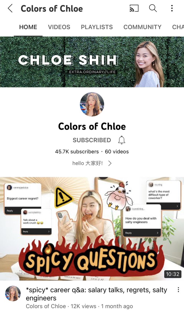 aakashgupta's tweet photo. Product Management has no formal degree. 

One of the best places to learn has become YouTube.

But there are over 113.9 million YouTube channels. 

99.9% are noise.

These 21 have massive signal:

1. @colorsofchloe https://t.co/twGDi5dpP2