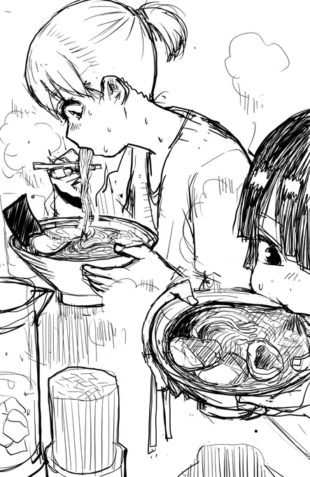 ラーメンの日
ラーメンの絵はやたらある 