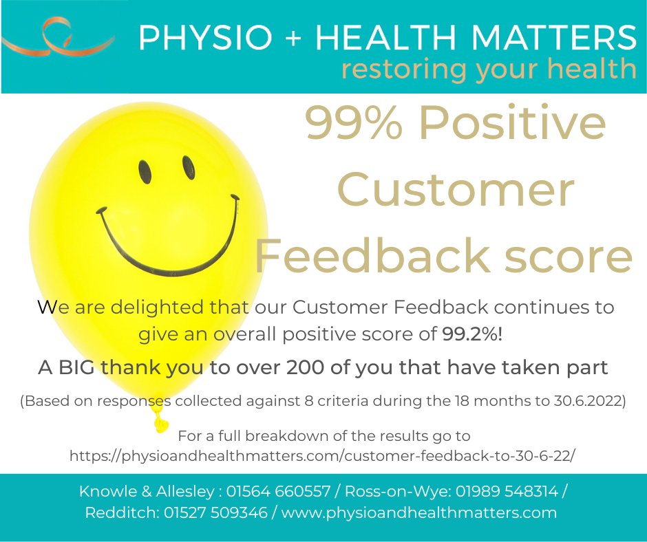 PhysioAndHealth's tweet photo. To see reviews and feedback. Please visit https://t.co/u8ugg734In 
#physioandhealthmatters #knowle #ross #redditch #allesley #physiotherapy #knee #head #back #hip #arm #hand #foot #treatment #checkourwebsite #reviews #feedback https://t.co/IBjtq85hBV