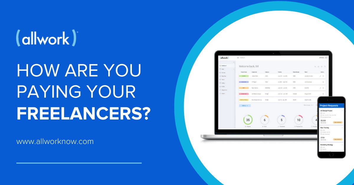 AllWorkNow's tweet image. Contractors, consultants, flexible and temporary workers...we help you pay them all! That's right, all #freelancers all in one place. Both W2 and 1099. 

Ready to learn more? Get in touch to see a demo of our platform: allworknow.com/payments

#AllWork #Payments #FutureofWork