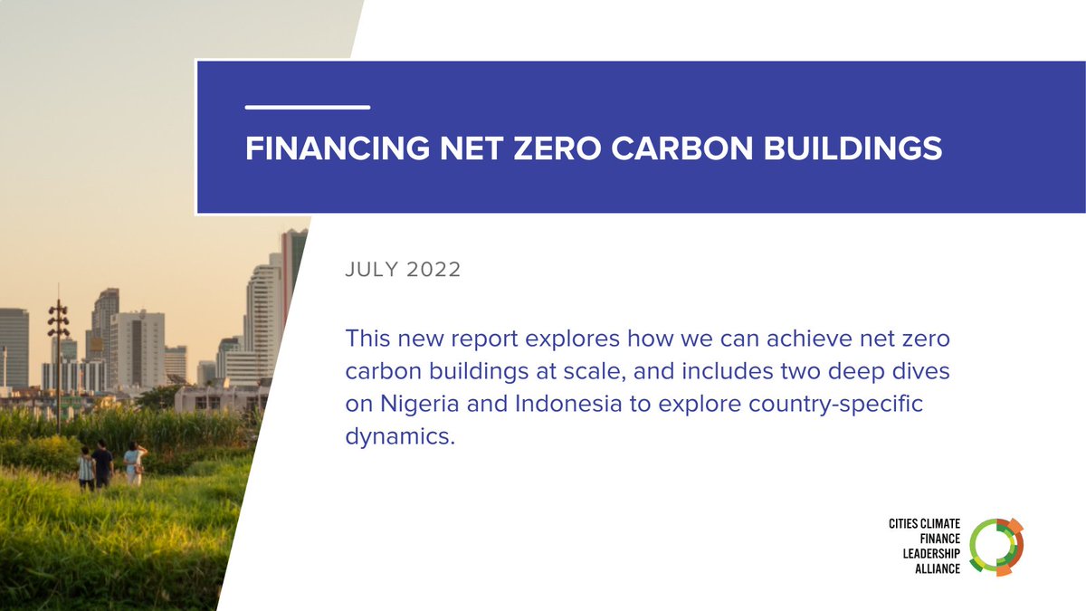 Buildings contribute 37% of global energy-related CO2 emissions. To kick off the Alliance's new stream of work that analyzes decarbonizing the #buildings sector, this paper explores the challenges and opportunities for #NetZero carbon buildings. Read now: bit.ly/3RpoQsc