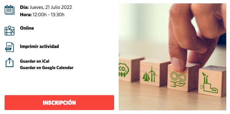 ineditinnova's tweet photo. 🔴 ¡Nuevo evento!
Con Andrés Gallardo y Laia Camps dinamizaremos la sesión de @CENFIMcluster para presentar buenas prácticas de #economíacircular en el sector #mueble.
👉 También presentaremos la #guía que hemos realizado junto a #CENFIM
📅 21/07
🔗 https://t.co/mJVqwQ3Fbi https://t.co/7PLLdgaiOb