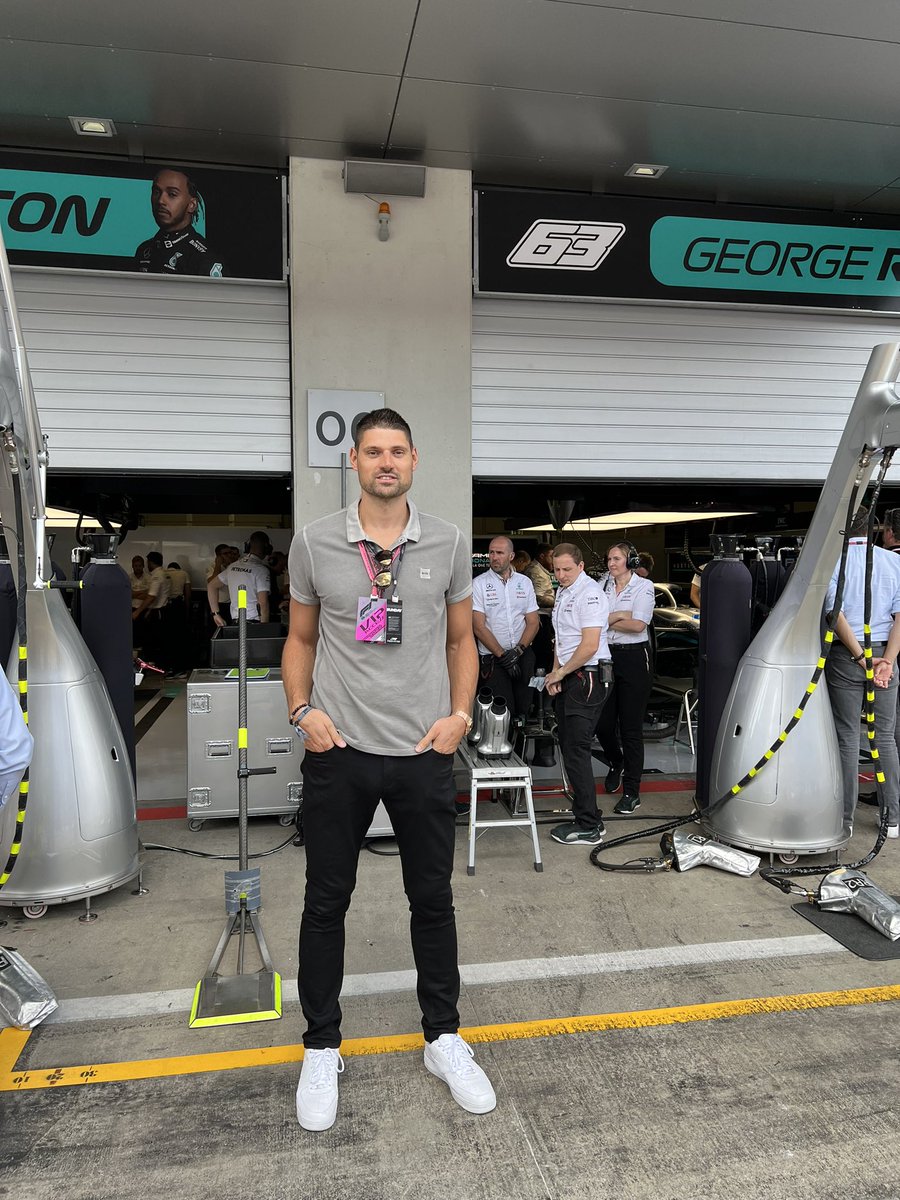 Great time at the @F1 Austrian GP! Thank you @MercedesAMGF1 for your hospitality!