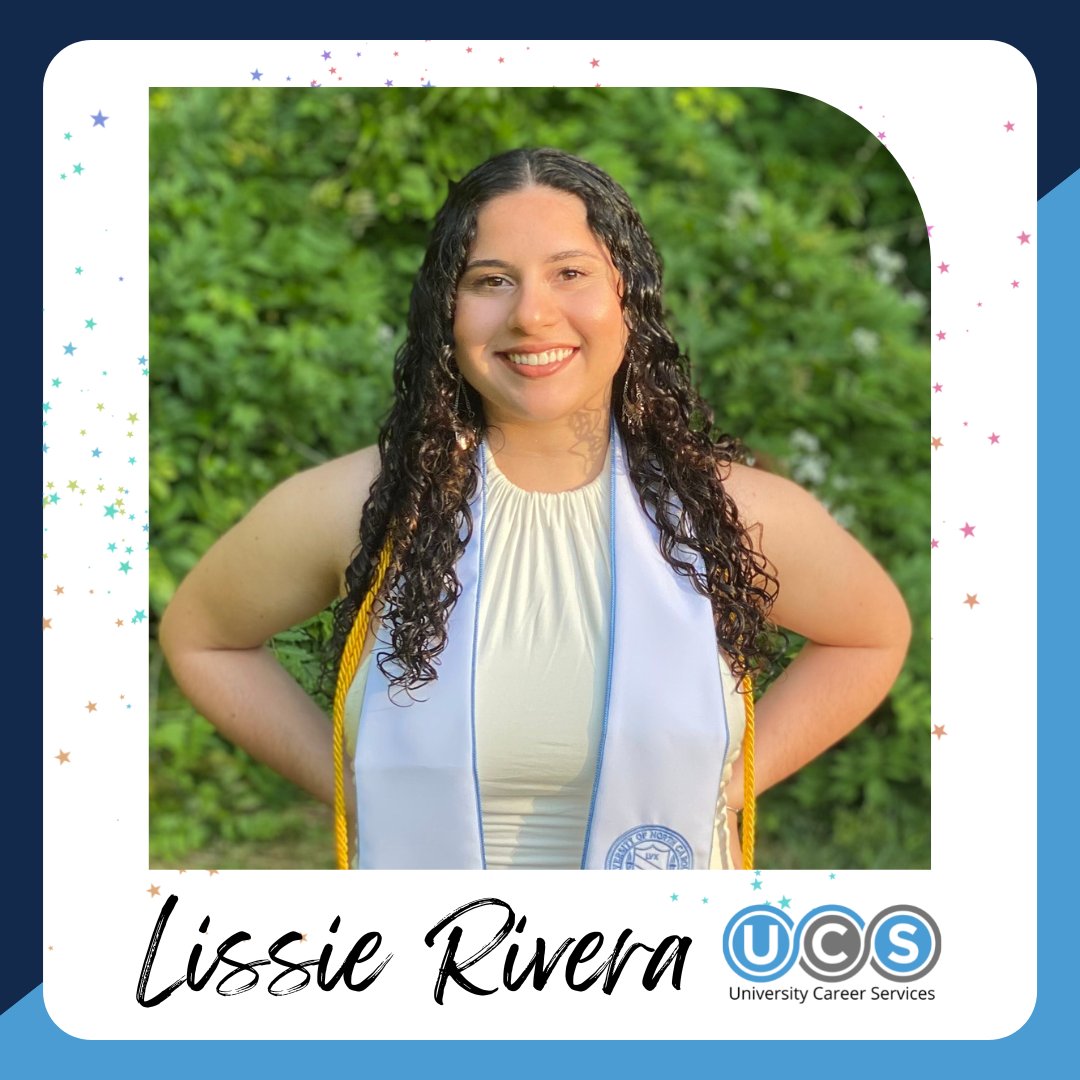 Shout out to recent graduate and former UCS Career Peer Lissie Rivera for her new position at Partnership for Public Service! Congratulations🎉