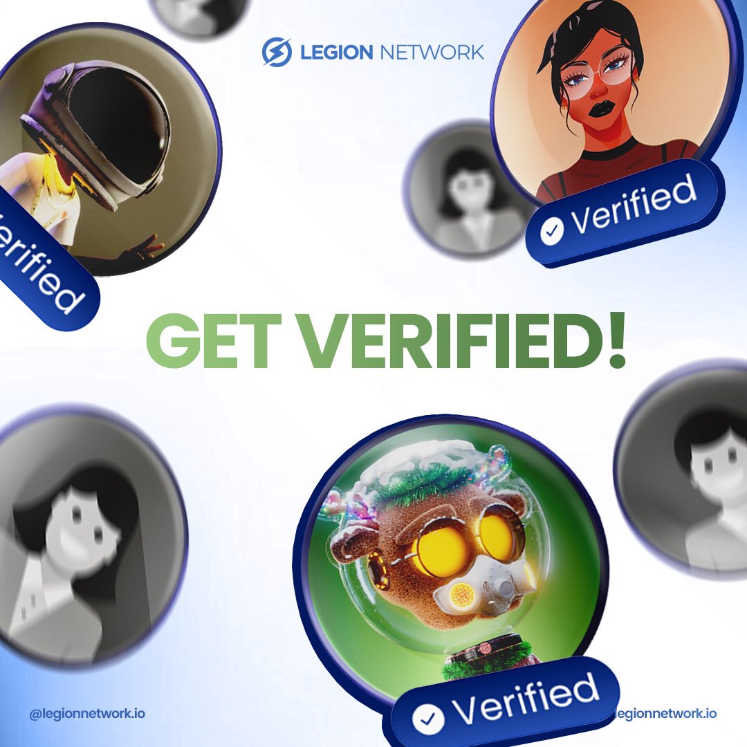 LegionNetwork__'s tweet image. Get Verified on the Legion Network Super-App! ✅

Now is the opportunity to ensure you and your referrals are verified on the Legion Network Super App!! 

Verified referrals = Earned Tokens 💎

Deadline to get you and your referrals verified is the 20th of July!

9 Days Left! ⚡️