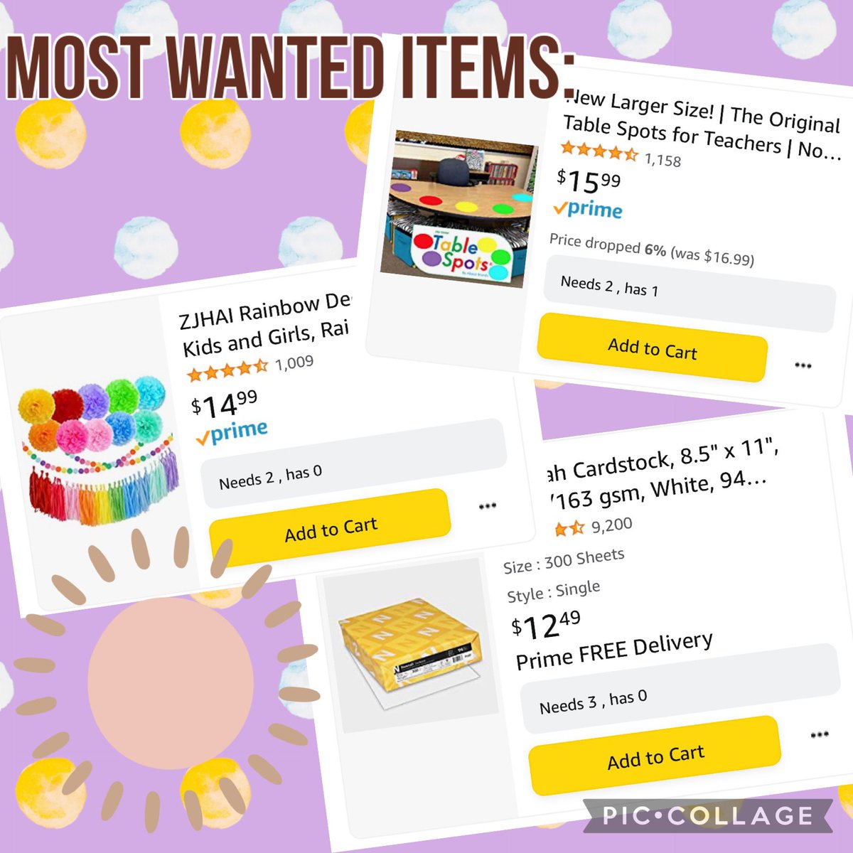 HankinsJaimie's tweet photo. Happy #MondayMorning!  I teach a K-5 self-contained class in Louisiana with student who have Down Syndrome, Autism, and Intellectual Disabilities. Thank you for checking out my list and helping me provide for them! #teachertwitter #autism #MondayMotivation https://t.co/trmTSwojIt https://t.co/MuBGJGAXrS