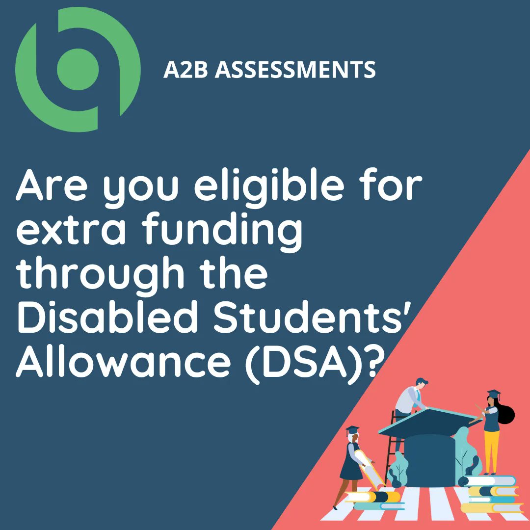 If you are a student with a support need or disability, you may be eligible for the DSA. We recommend you apply for the DSA as early as possible, as the process can take up to 15 weeks. 
To find out more, please visit our DSA information pages 👉 buff.ly/3waUkb6
#dsa