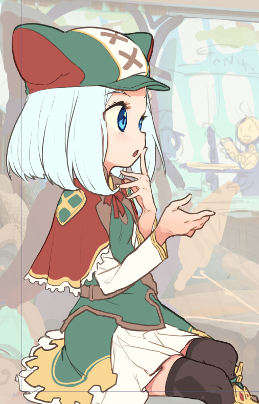「」|加藤旅人のイラスト