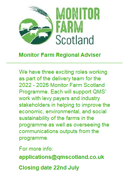 monitorfarms's tweet photo. * *🚨🐄🐑🌿  WE'RE HIRING !  ☘️🥩🏴󠁧󠁢󠁳󠁣󠁴󠁿🚨* *

The Monitor Farm Scotland is looking for THREE Regional Advisers!

A great opportunity to be part of a bold, innovative programme. 

https://t.co/GSZ8I2UT7r

If you want any more information let us know! DMs are open! https://t.co/BqYk4LYj8D