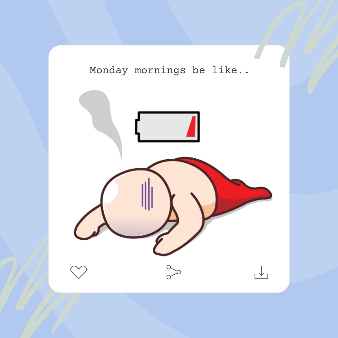 Ughhhh Monday Mornings can be just so damn lazy....

#NFTMeme #NFTProject #NFTs #NFTCommmunity #nftart #NFTartist