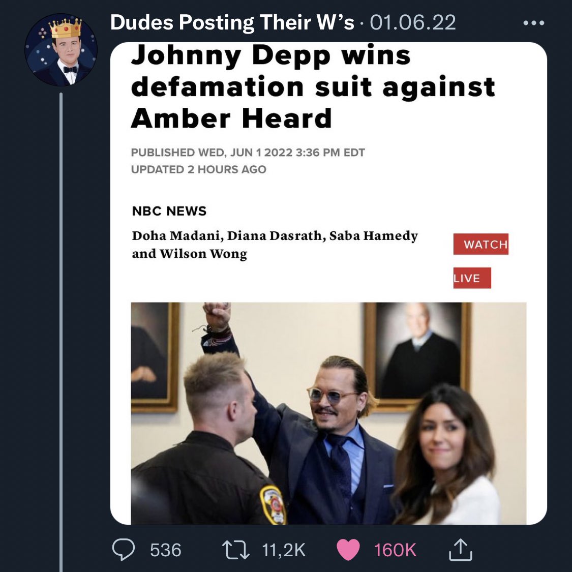 remverse_'s tweet photo. these will never get old <3 ur daily reminder that johnny depp won and the majority of the world believes him (‘: https://t.co/WHyY1kMJGx