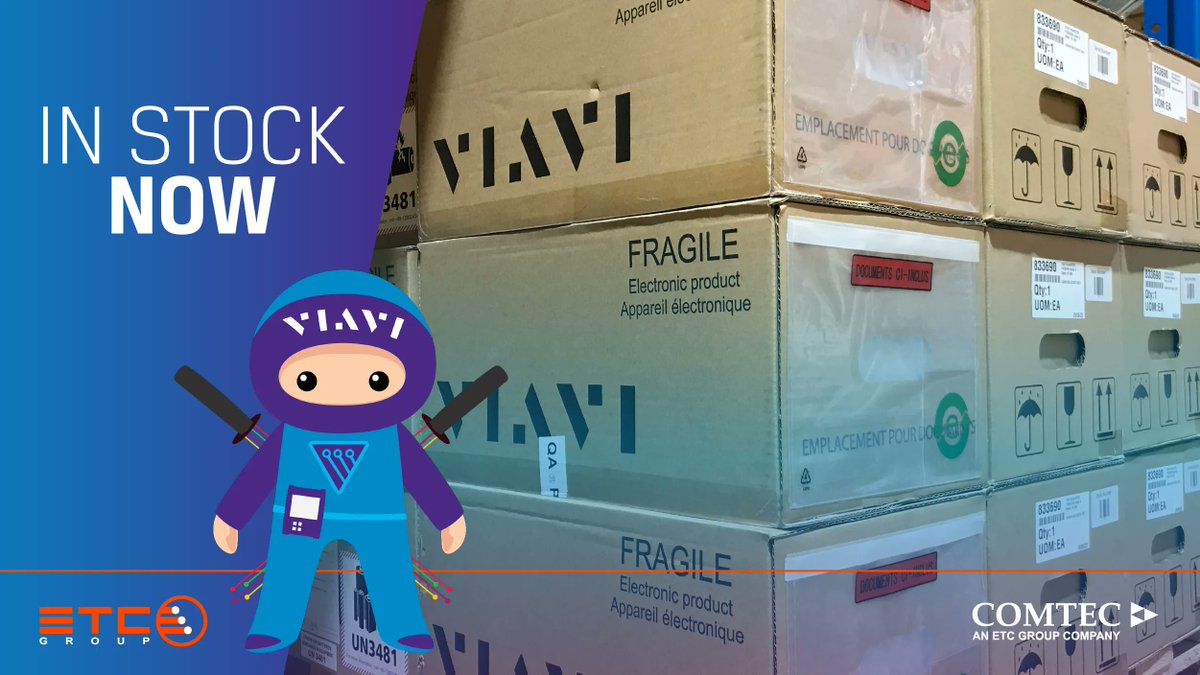 netceeduk's tweet image. 👀 Look what&apos;s arrived today! VIAVI Solutions SmartOTDR&apos;s are on the shelf.

Just one of the VIAVI #SmarterTesting solutions available from Comtec.

Request a demo with our product expert Cai Stevens or get in touch with the team;

📞 01480 415414
🖥 fttxsales@comtecdirect.co.uk
