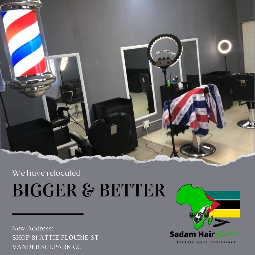 From kasi hairstyles to international styles, our internationally renowned #kasibarber is ready.

#barber
#haircutchallenge
#sadamhairstudio
#reclaimyourconfidence