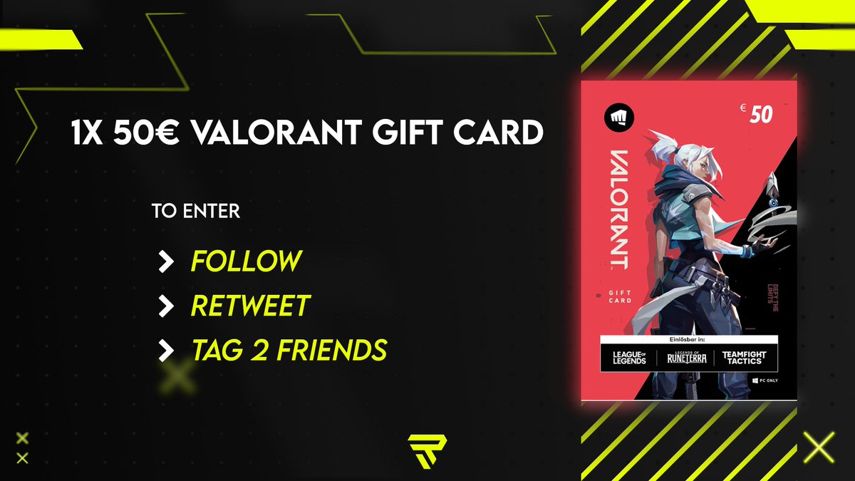 RZN_Zealous's tweet image. I decided to giveaway 50 EUR Valorant points for hitting 500 Followers on Twitter &amp;lt;3 🔥

To enter:

👉🏻 follow @RZN_Zealous 
 
👉🏻 retweet this tweet
👉🏻 tag 2 friends

Winner will be selected on Sunday July 24th 🫡
#tothehoRIZON