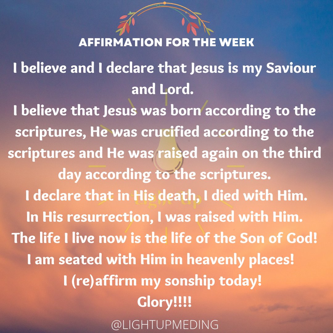 _LightUpMedia_'s tweet photo. If you have not accepted Christ before today and you said those words and you believe them wholeheartedly, CONGRATULATIONS!!!
You are SAVED!💖 

If you were saved and you said those words, congratulations on reaffirming your stance in Christ.💃🏿💃🏿💃🏿 https://t.co/p7ozaGwAsG