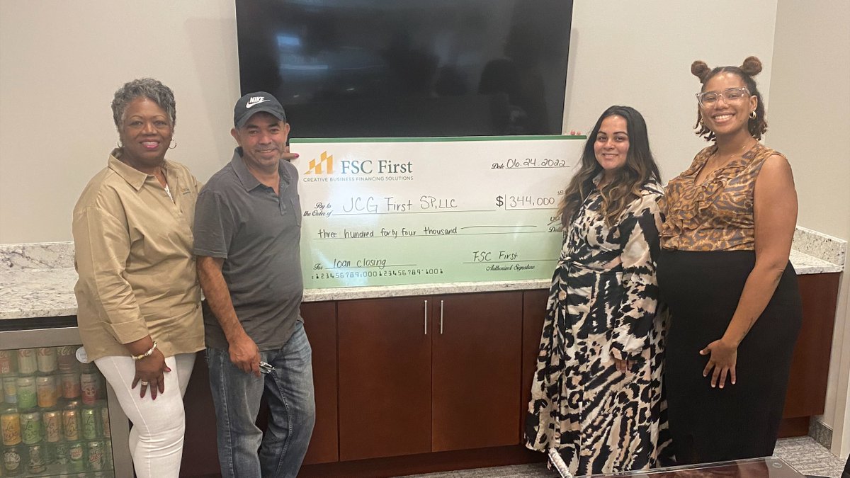 fscfirst_'s tweet photo. #FSCFirstSuccessStory! Jennifer Ramos, the owner of Jen Contracting Group, recently closed on a Small Business Administration (SBA) 504 Commercial Real Estate Loan. @fscfirst_ can finance up to 40 percent of the eligible project costs: https://t.co/fTlVaZknsU
#SBAloan #FSCFirst https://t.co/tsALY1NVWE