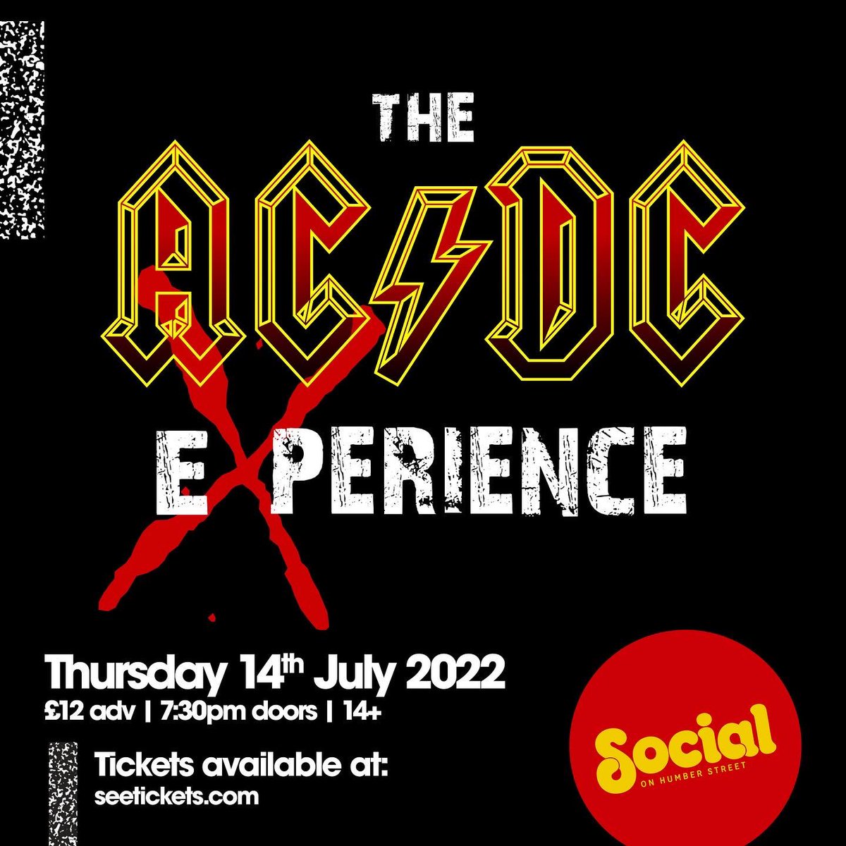 socialhumberst's tweet photo. 🤘 The legendary sound, spirit and attitude of the mighty AC/DC is alive and kicking with @ACDCExperience 

📅 Thu 14 July, 2022
🎟 book via: https://t.co/Bhp45GcuuW

Arguably Britain’s best AC/DC tribute band having rocked some of the biggest tribute festivals in the UK. https://t.co/mJ1OYfieuy