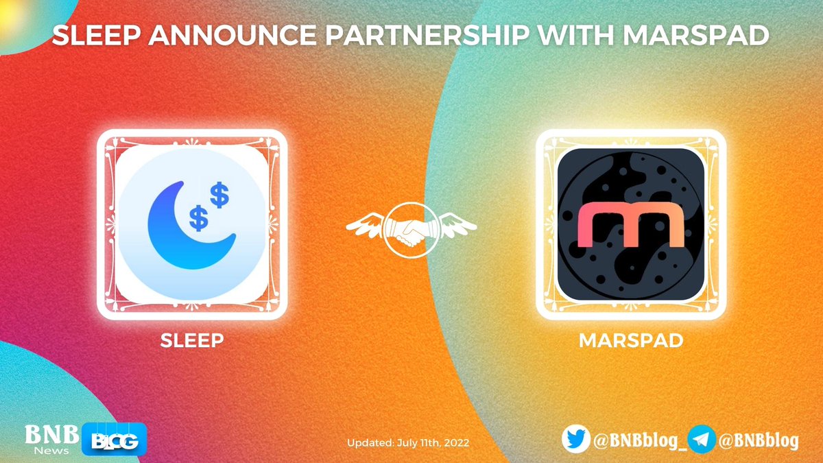BNBblog_'s tweet image. 🥳 @SleepGame_ announce partnership with @MarspadPro

#Marspad will host an IDO in the public sale of their governance token $SLEEP 🤩

#BNBBlog #BNB #BNBChain #SLEEP