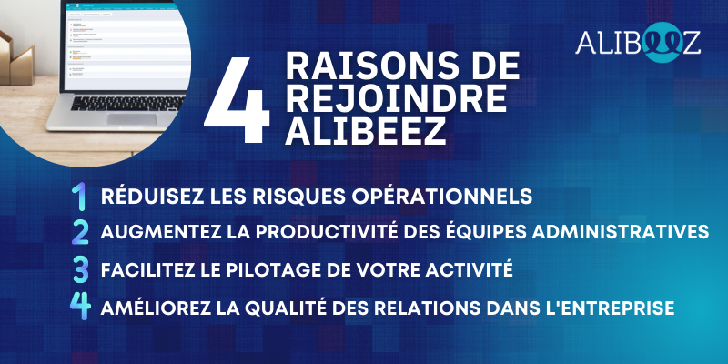 AlibeeZ_France's tweet photo. ✅ Réduire les risques opérationnels ✅ augmenter la productivité des équipes ✅ faciliter le pilotage de l'activité ✅ améliorer la qualité des relations dans l'entreprise : voici ce que nous vous promettons chez @AlibeeZ_france ! #ERP #gestion #ESN https://t.co/X5UxiwpBWx