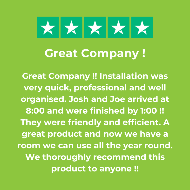 gogreenspace's tweet photo. Another lovely review 🤩

#happycustomer #happy #review #fivestars #5stars #fivestarreview #conservatory #transform #transformation #homeimprovement #upgrade #renovation #insulation #insulating #insulate #eco #green #energyefficient https://t.co/lWGut9WUVw