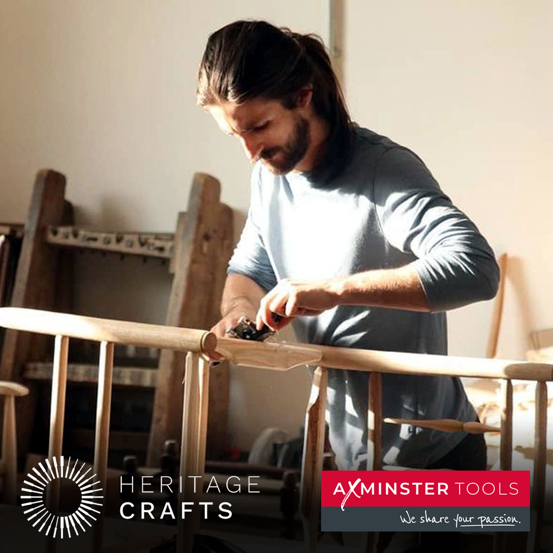 Woodworker of the Year Award now open! @heritage_crafts and @AxminsterTools have launched the inaugural Woodworker of the Year award as part of their new partnership, with a £2k prize for the winning entry to be presented at a gala reception this winter. heritagecrafts.org.uk/woodworker-of-…