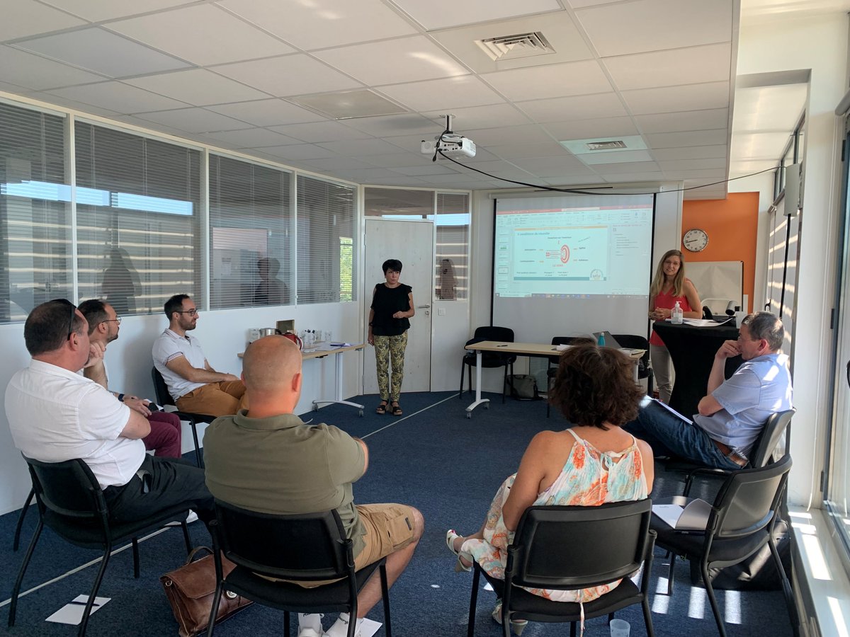 #RencontreDeManagers 💡 | Retour sur l'atelier expert #RH "Réussir sa stratégie d’#entreprise : passage de la vision à l’action !" organisé vendredi dernier à la <a href="/cpme44/">CPME 44</a> !
Merci à nos intervenantes Marie-Ange GONZALES &amp; <a href="/sabrina_duval/">Sabrina DUVAL</a> pour les clés apportées à nos #entrepreneurs