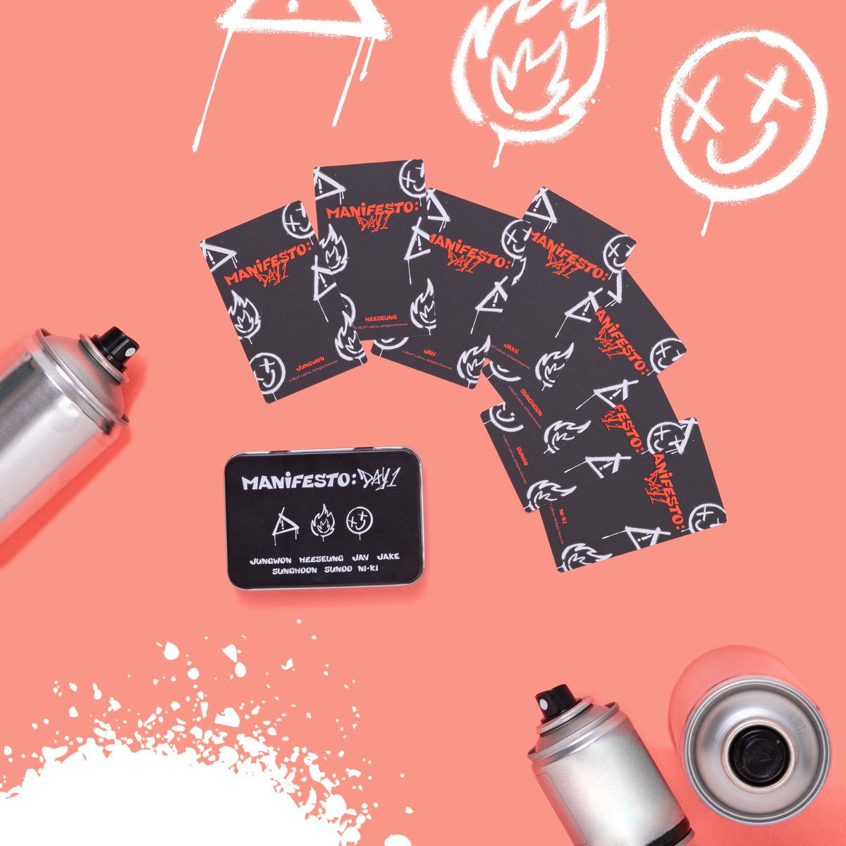 kkultureph's tweet photo. PH GO | #KKulturePHGO

ENHYPEN Manifesto: Day 1 Official Merch 

— Photocard and tin case set - ₱950

• Normal ETA
• DOP: 450 dp ; rem bal : July 25

"mine + qty" https://t.co/MmPJzMI2mj