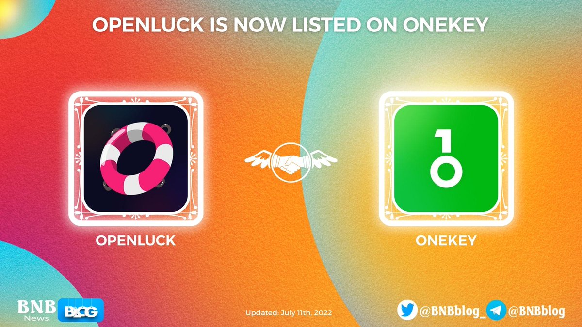 BNBblog_'s tweet image. 🥳 @Openluck_org is now listed on @OneKeyHQ
 
#OpenLuck aims to be the global and inventive marketplace where users can trade NFTs residing in various blockchains fully decentralized and with the strongest security

Check here:
👉 onekey.so

#BNBBlog #BNB #BNBChain