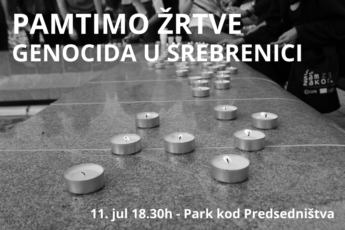 FHPHLC's tweet photo. Pozivamo sve građane i građanke Beograda i Srbije da nam se pridruže kako bismo zajedno iskazali empatiju i pijetet prema ubijenima u genocidu u Srebrenici.

ℹ️ https://t.co/wJxTV0YjYd https://t.co/Egt7JnDBML