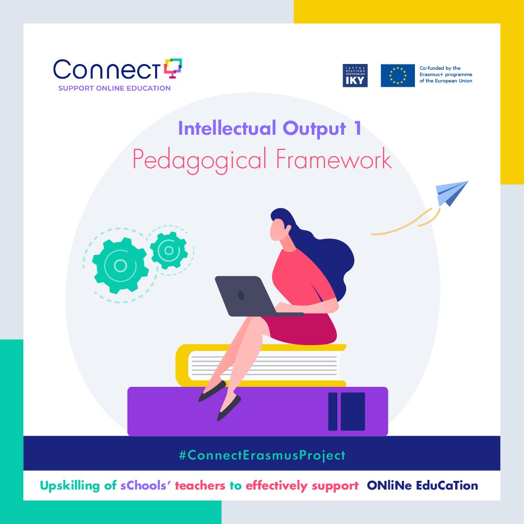 CErasmusproject's tweet photo. 📢Exciting news! The first outcome of #ConnectErasmusProject is available at https://t.co/oLOl8UeMnB. Here you may find the proposed #pedagogical framework of #ConnectErasmusProject. Short versions in Greek and Italian are also available! https://t.co/89NqDp7h3F