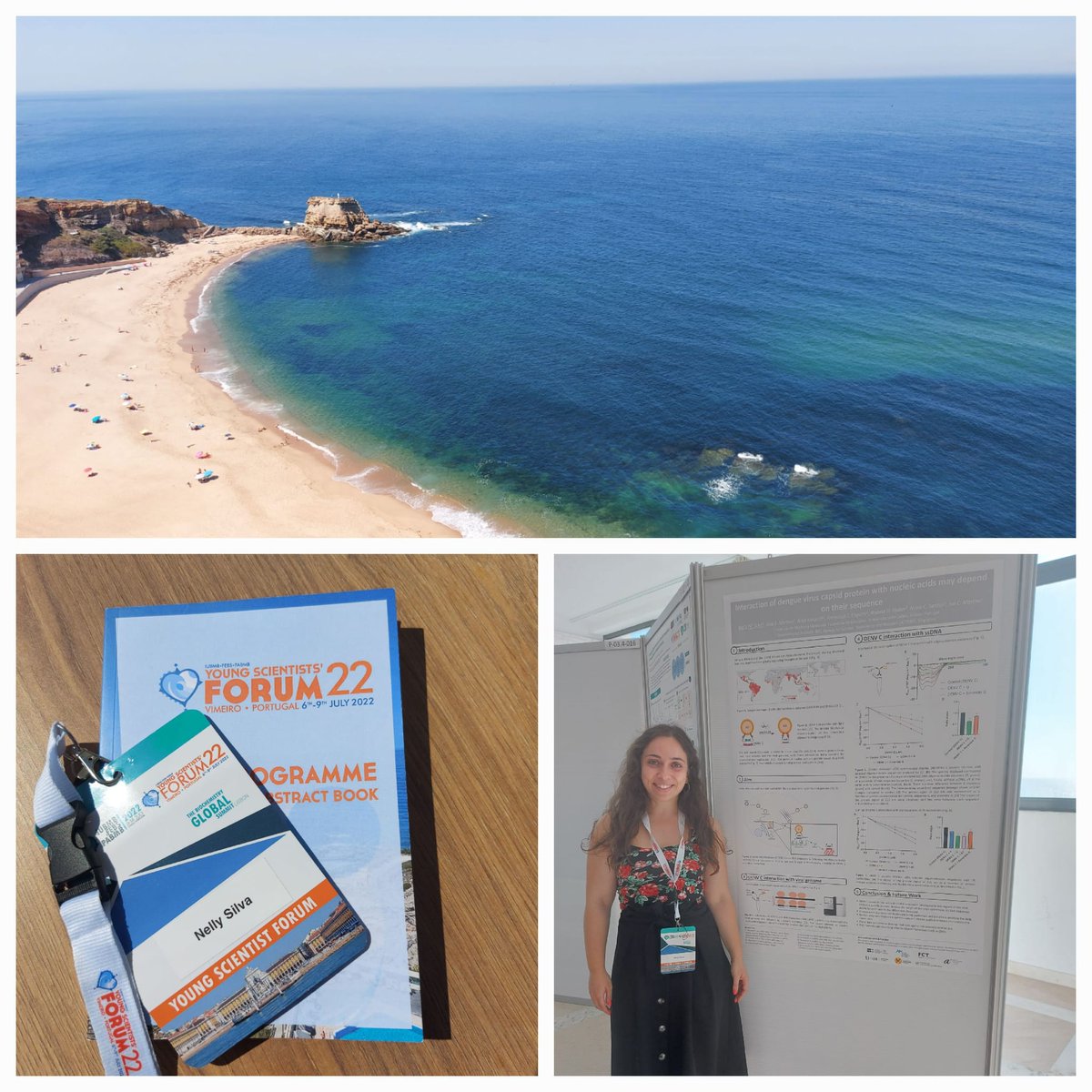 @nellymcsilva spent her last days in the #ysf2022, held at the beautiful Vimeiro, with amazing scientists from all over the world. Great opportunity and excellent environment to discuss science. 
#NSantosLab @IMMolecular
@iubmb @FEBSnews @pabmb_official