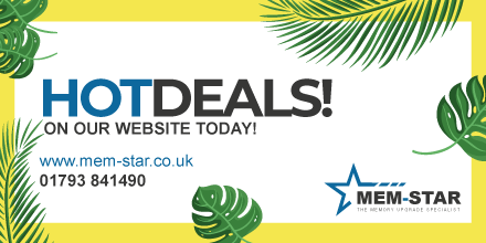 Memstar9's tweet photo. https://t.co/p6xjyIsvAa It's hot out there today and here at Mem-Star Distribution Ltd we have the hottest deals on all your memory upgrade requirements. Our team of highly experienced team are on hand to assist you in any questions you may need regarding your memory solutions. https://t.co/jHv8R3o3L6