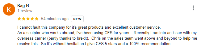 Great way to start the week! ⭐⭐⭐⭐⭐

#cfsfibreglass #cornwallbusiness #fibreglasssupplies #grpsupplies #mondaymotivation