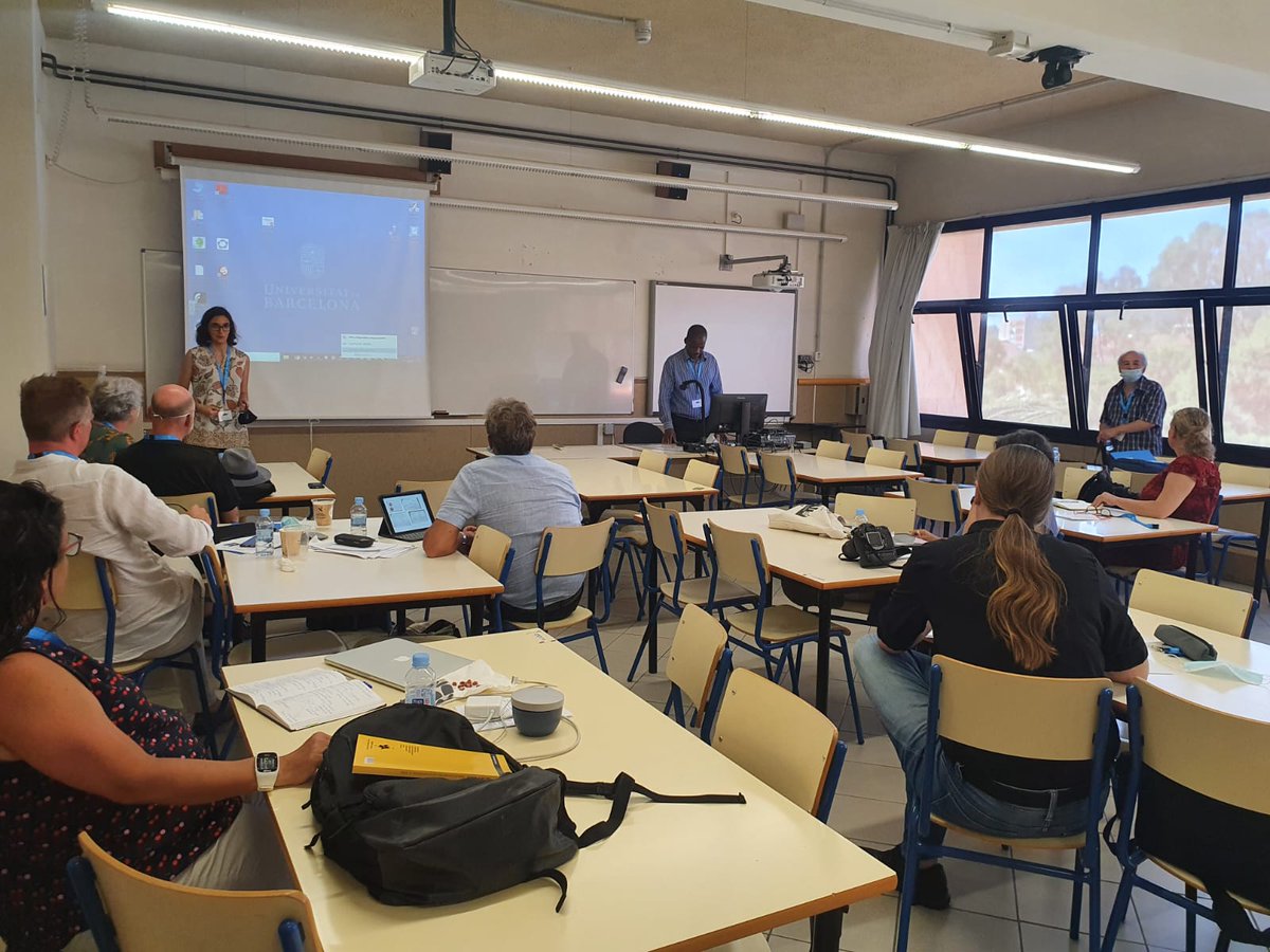 JavierDiez1's tweet photo. Having a great time with interesting discussions about adults learning mathematics at #ALM29 at @UniBarcelona https://t.co/zaY3N1i0cq