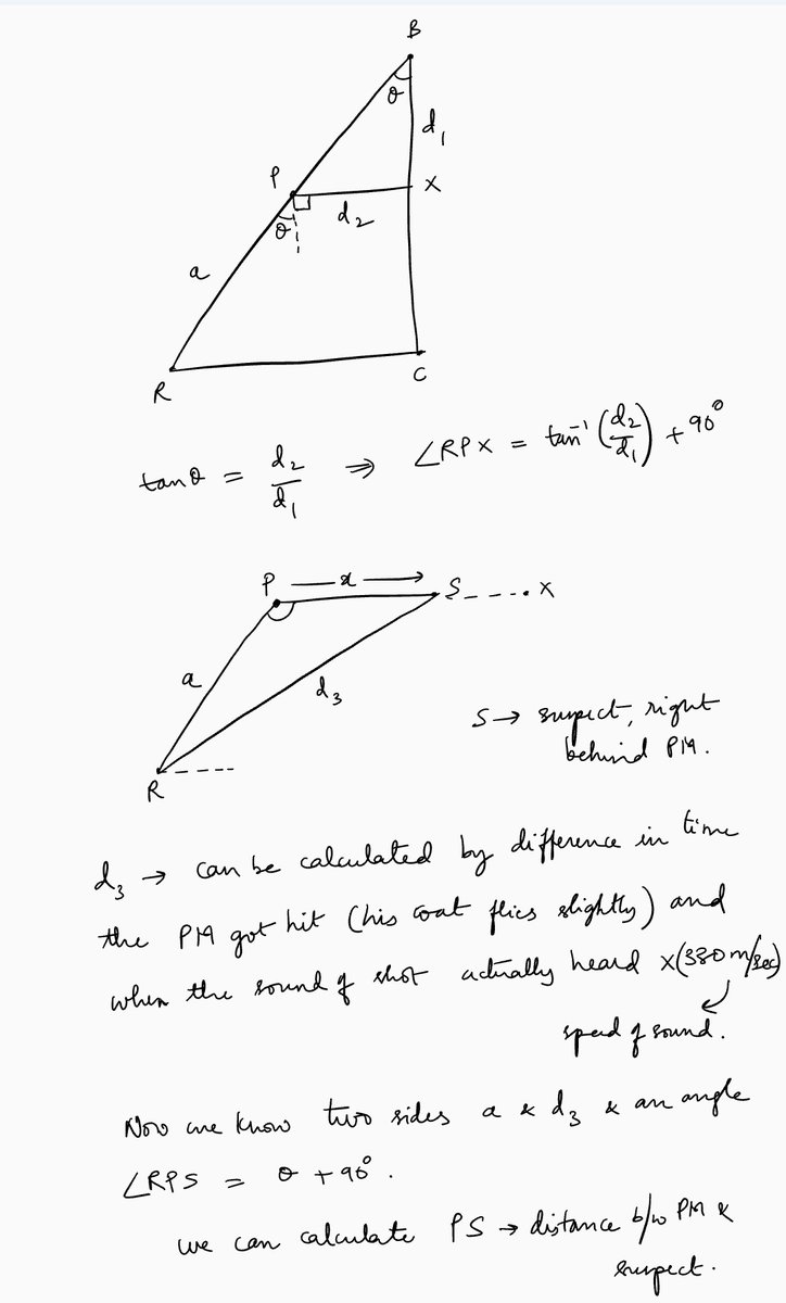 rahul001's tweet photo. @OSINT_Tactical I have tried a method to get distance between suspect and exPM...using distances in google earth &amp; some approximations, plz comment.
There was a slight time delay between the PM (ex) got shot and the sound being heard...use it to calculate distance between suspect and reporter https://t.co/Iobolgz7v5