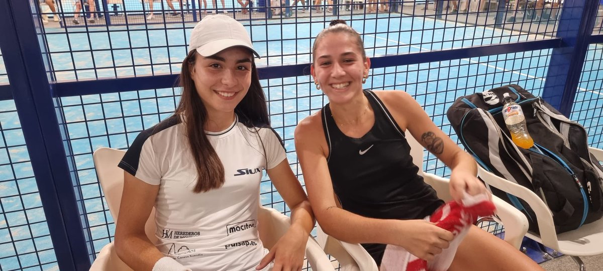 👑 ¡Campeonas #WPTNext💎! 

🏆 Ainhoa Sánchez y Lucía Sanz conquistaron la final en Villaescusa Sport en el torneo de <a href="/FedPadelMurcia/">FederacionPadelMurcia</a> 

📝 6-3 / 2-6 / 6-4 frente a Céspedes / Muñoz 

#WPTNextSapphire💙