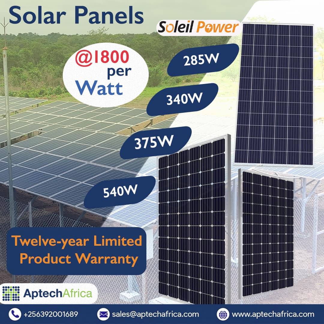 High-quality monocrystalline silicon panels from Soleil Power are available at our store, contact us on #0392 001 689.
Have reliable electricity, reduce monthly bills, and provide clean energy for your family and environment. with us. 
#solarenergy #cleanenergy #reliableenergy