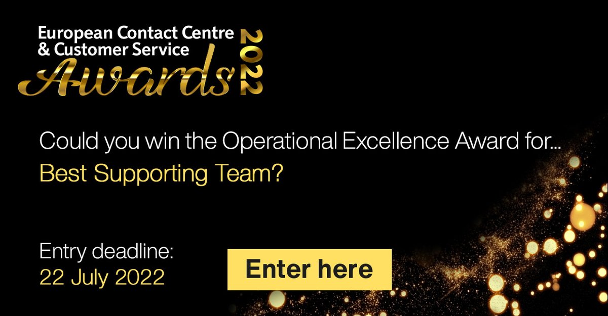 ecccsa_awards's tweet photo. Are you an Award Winning - Best Supporting Team? This could include supporting teams from HR, management information, data and insights, marketing, planning, IT etc. To start your entry and to see all of the category criteria click here: https://t.co/iLyC3eFKxT

#ecccsa Sabio https://t.co/Whrlj9QsFu