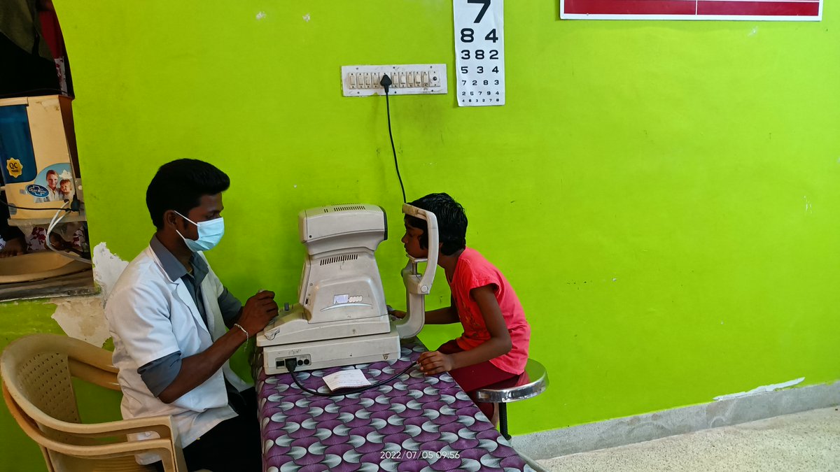 Prime Trust, in association with Jyothi Eye Care 
Hospital Conducted free Eye Screening Camp

A free eye screening camp was conducted at Janani Home, Colas Nagar for the public by Prime Trust in collaboration with Jyothi Eye Care Hospital on 5th July 2022.