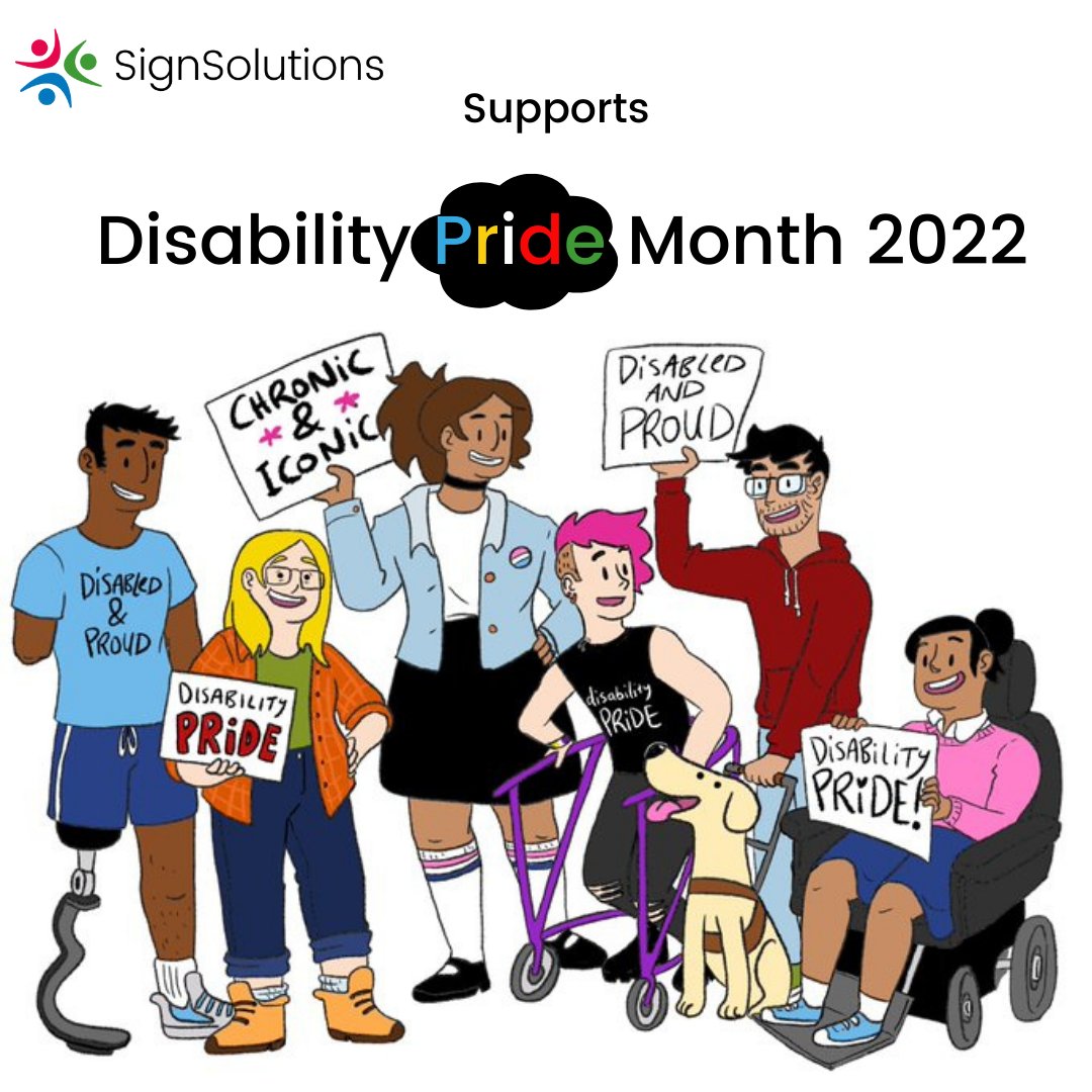 #DisabilityPrideMonth First started in 1990 in Boston, the month long celebration and awareness, works to change the conversation around disability. The UK, has 14.1 million people living with a disability. enablemagazine.co.uk/raising-awaren…