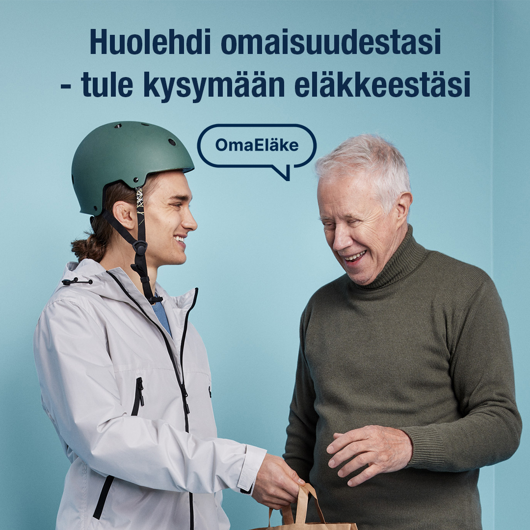 Mitä haluaisit tietää eläkkeestäsi? Palveluasiantuntijamme <a href="/MikaMononen1/">Mika Mononen</a> vastaa kysymyksiin <a href="/SuomiAreena/">SuomiAreena</a>'ssa <a href="/SeuranaOy/">Seurana Oy</a>'n tapahtumateltalla Rantakadulla ke–pe 13.–15.7. Eläkejohtajamme <a href="/OutiPekkarinen/">Outi Pekkarinen</a> on mukana paneelikeskustelussa torstaina. Lue lisää: bit.ly/3atqybb